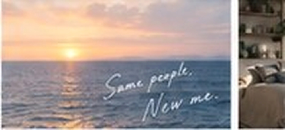 夕暮れの海